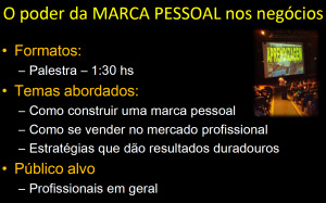 marca pessoal