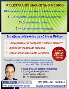 Palestra de Marketing Médico