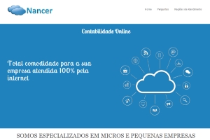 nancer contabilidade Anderson Hernandes Projeto de site para contabilidade online