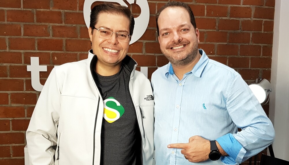 Rogério Fameli do Abertura Simples e Anderson Hernandes