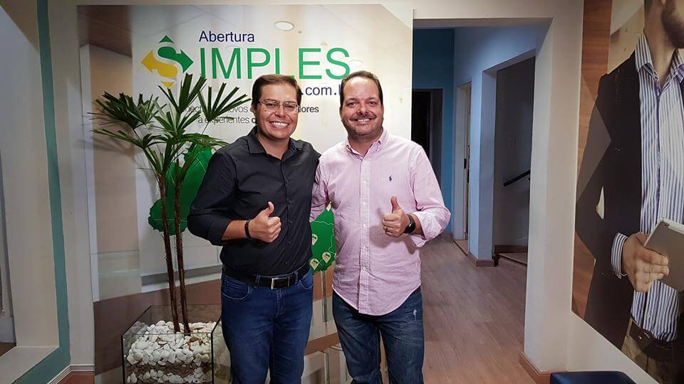 Anderson Hernandes e Rogério Fameli no Abertura Simples