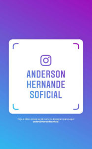 Código para divulgação de perfil profissional do Anderson Hernandes