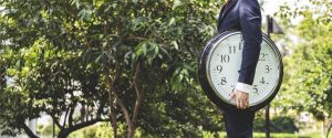 Para obter sucesso em qualquer negócio o tempo será um elemento fundamental