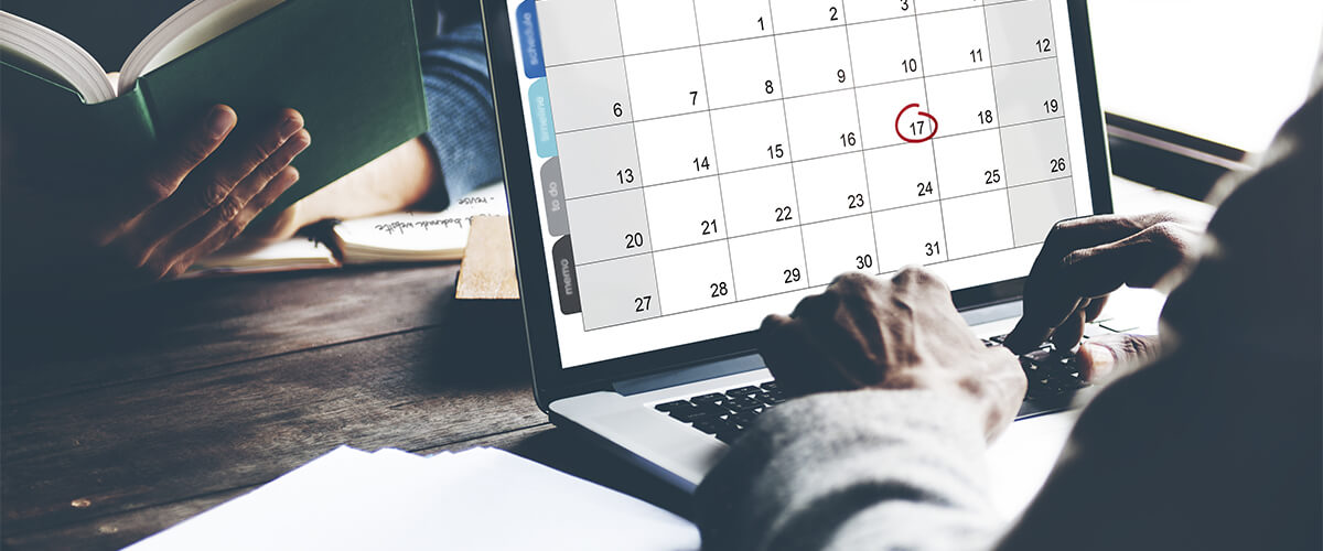 Imagem que represente programação/agenda