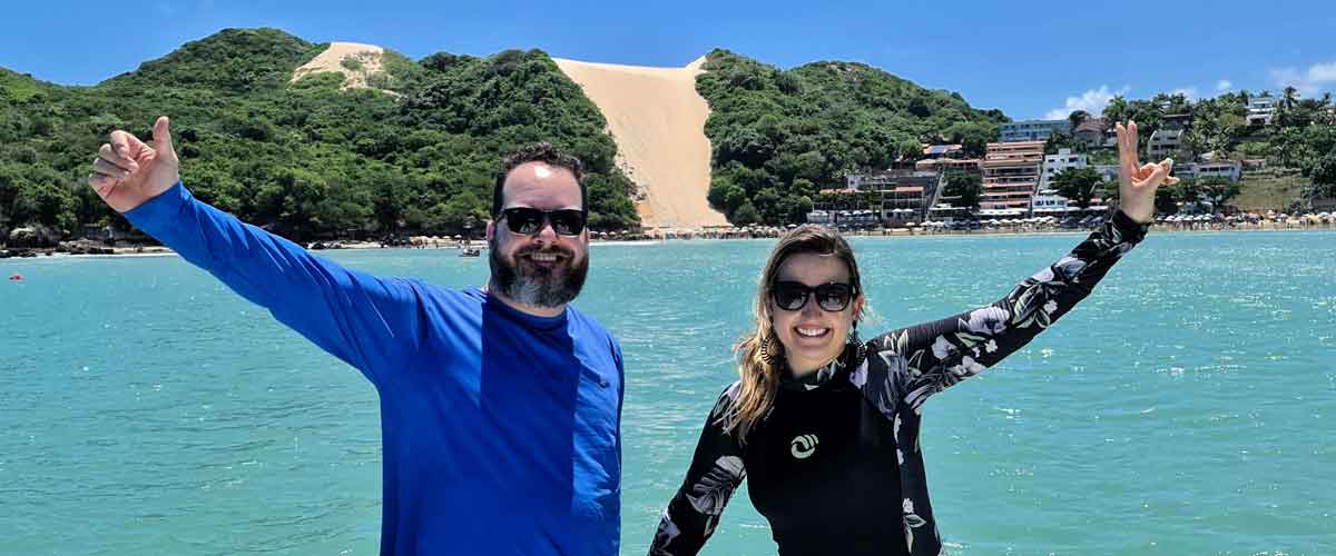 imagem que represente viagem entre Anderson e Fernanda